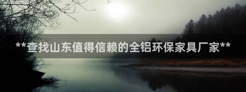 杏耀官方：**查找山东值得信赖的全铝环保家具厂家**