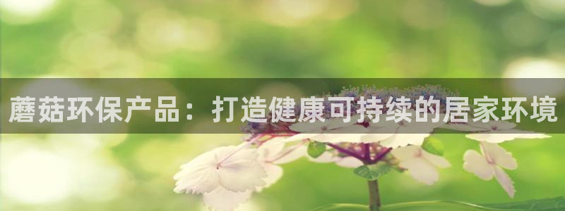 杏耀平台在线注册：蘑菇环保产品：打造健康可持续的居家环境