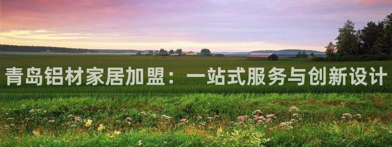 杏耀官方娱乐：青岛铝材家居加盟：一站式服务与创新设计