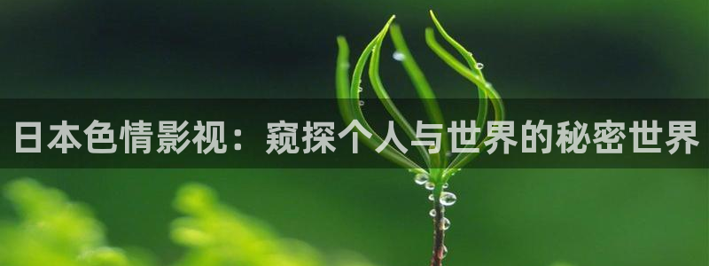 五杀影院在线观看免费播放：日本色情影视：窥探个人与世界的秘密世界